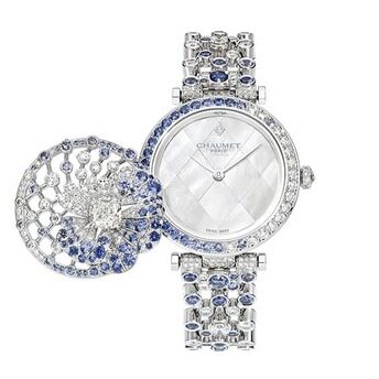 Le Jardin de Chaumet High Jewellery pansy watch