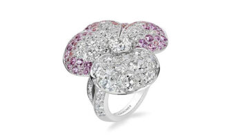Le Jardin de Chaumet High Jewellery pansy ring