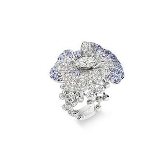 Le Jardin de Chaumet High Jewellery pansy ring