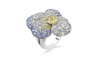 Le Jardin de Chaumet High Jewellery pansy ring