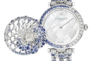 Le Jardin de Chaumet High Jewellery pansy watch