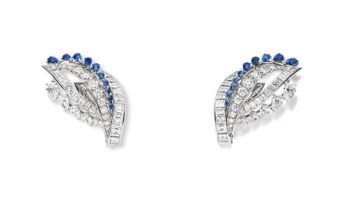 Le Jardin de Chaumet High Jewellery tulip earrings