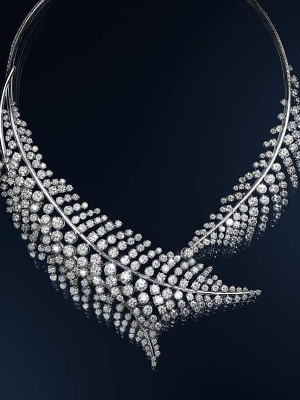 Le Jardin de Chaumet High Jewellery Fern necklace