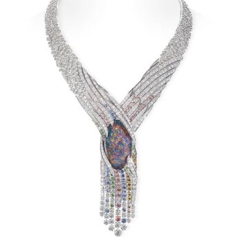 Le Jardin de Chaumet High Jewellery bark necklace