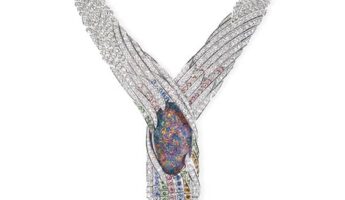 Le Jardin de Chaumet High Jewellery bark necklace