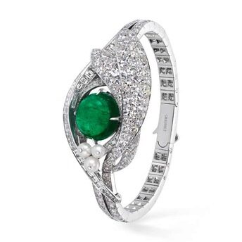 Le Jardin de Chaumet High Jewellery mistletoe bracelet