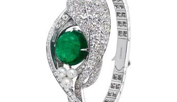 Le Jardin de Chaumet High Jewellery mistletoe bracelet