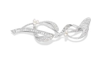 Le Jardin de Chaumet High Jewellery mistletoe brooch