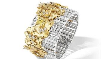 Le Jardin de Chaumet High Jewellery poplar bracelet