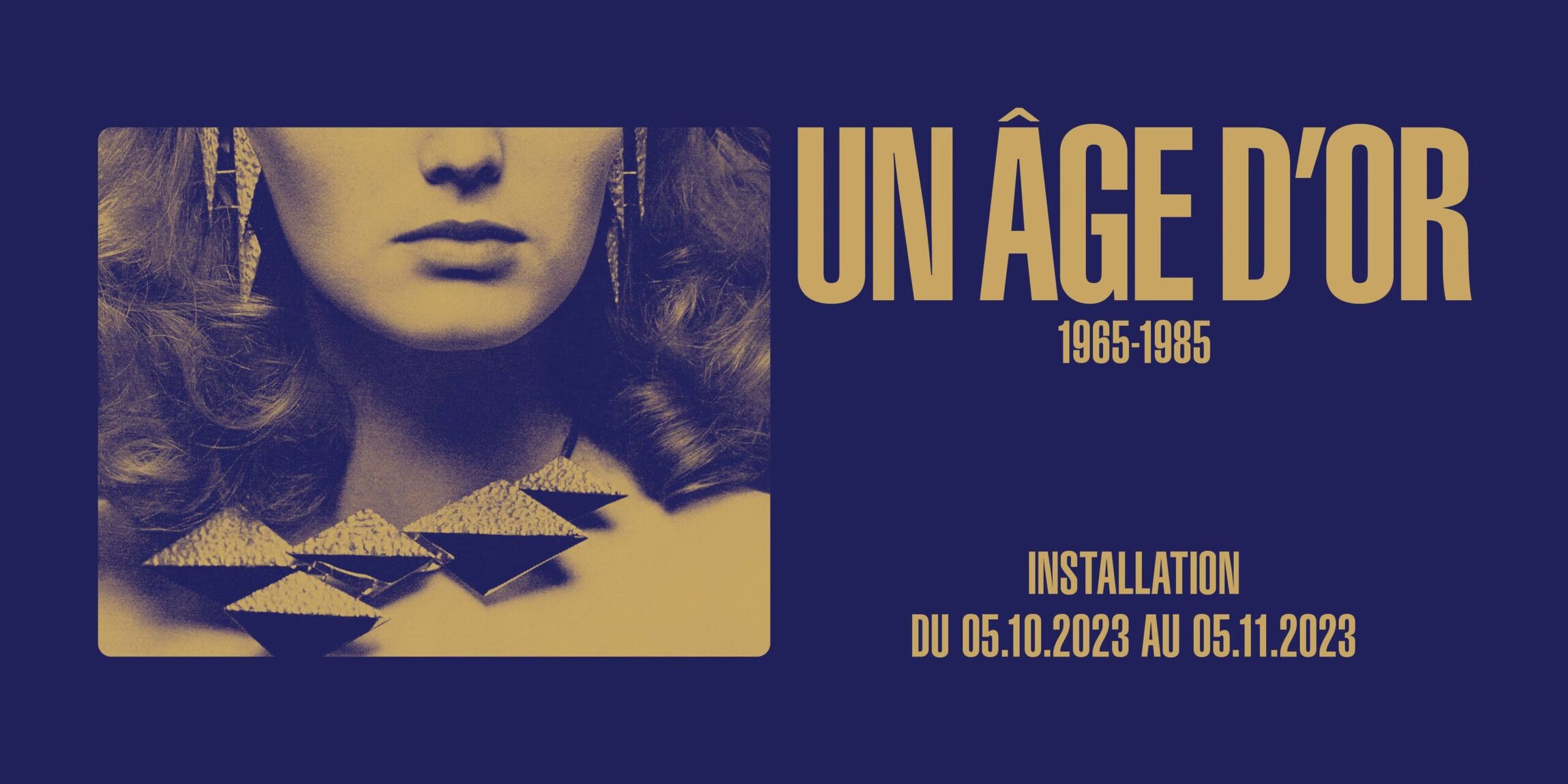 Installation Un Âge d'Or: 1965-1985 Chaumet 12, place Vendôme