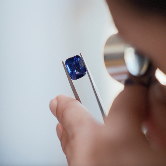 Chaumet en Scène High Jewelry 2024 Sapphire stone