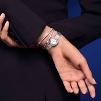 Hortensia bracelets white gold diamonds