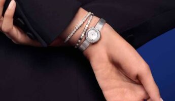 Hortensia bracelets white gold diamonds
