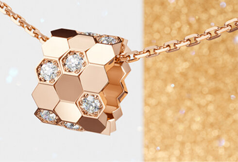 Bee My Love necklace gold necklace