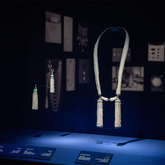 Qatar exhibition chaumet, chaumet and nature, chaumet & nature, middle east chaumet , pearl chaumet , jewellery in pearl