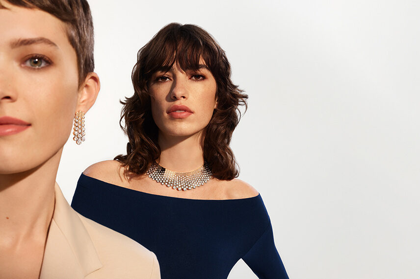 models wearing Bee de Chaumet creations