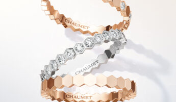 Bee de Chaumet rings | Rose gold and white gold