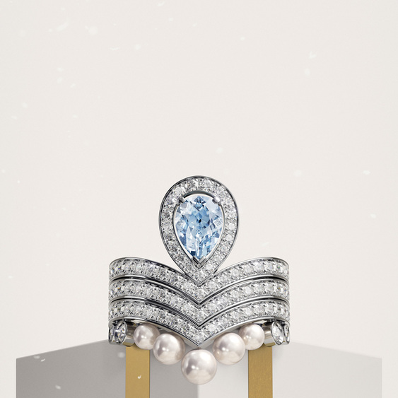Joséphine collection, chaumet - white gold- 